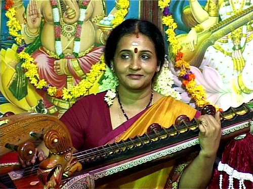 Veena Recital at Anchumana Temple-Edappally 29th Oct.2011